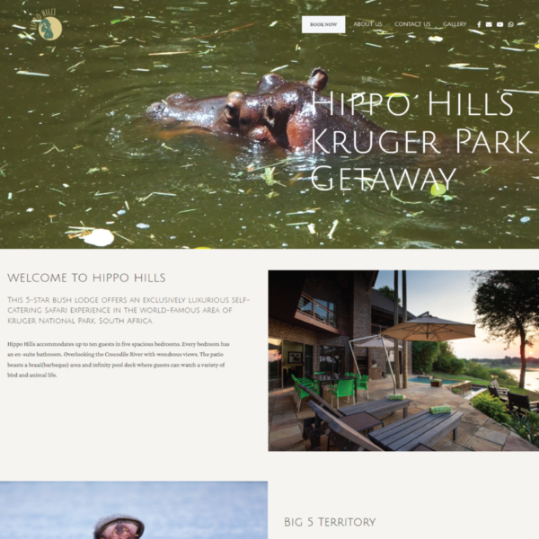 Hippo Hills Website